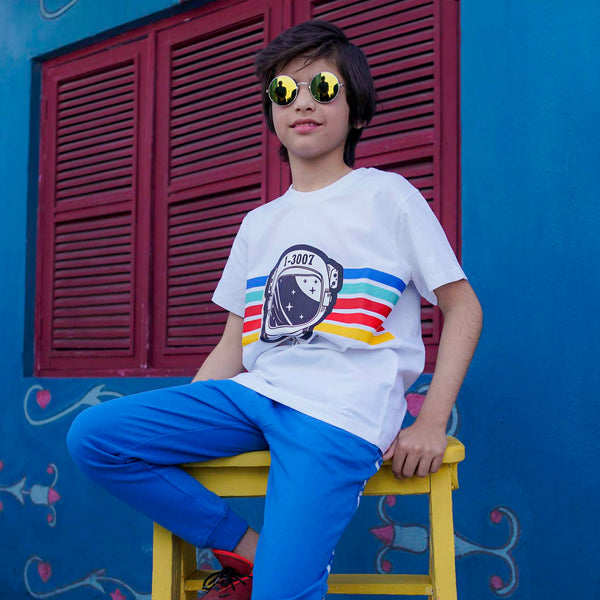 Space Helmet Graphic T-Shirt